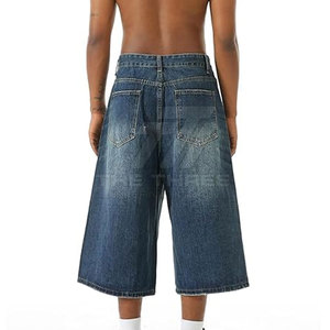 Shorts en jean pour homme, style moderne, confort doux, décontracté, écologique, séchage rapide, respirant, 100% coton, pour un usage quotidien - Product Image 4