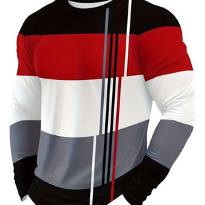 Camisa de Hombre de Alta Calidad Hecha 100% de Algodón, Talla Personalizada, Transpirable, Ecológica, Cuello Alto, 220g, Precio al por Mayor, Talla Adulto - Product Image 1