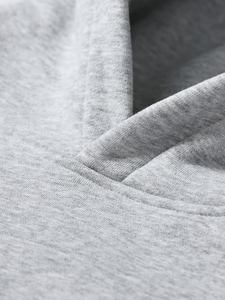เสื้อฮู้ดดี้ผู้ชายไซส์ใหญ่พิเศษ ผ้าหนา 380gsm ผ้าฝ้าย 100% เสื้อสวมหัวแบบมีฮู้ด สกรีนโลโก้ได้ตามสั่ง - Product Image 2