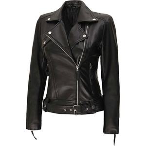 Chaquetas personalizadas de piel de cabra marrón, chaquetas de cuero de invierno para la venta, chaqueta de hombre y mujer hecha de cuero genuino a la moda - Product Image 1