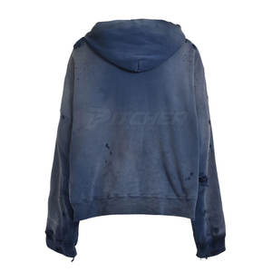 Sudadera con capucha de alta gama para hombre, estilo urbano, con interior de mezcla de algodón suave. - Product Image 2