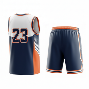 ชุดบาสเก็ตบอลแบบซับลิเมชั่นสำหรับนักกีฬาทีมวิทยาลัย ชุดบาสเก็ตบอลสำหรับใช้ในวันแข่งขัน ชุดบาสเก็ตบอลผ้าสแปนเด็กซ์ - Product Image 2