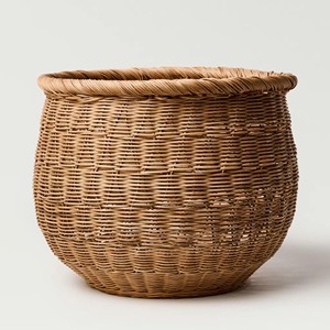 Cesta de ratán ecológica, elegante cesta de almacenamiento para juguetes, ropa y organización del hogar. - Product Image 1