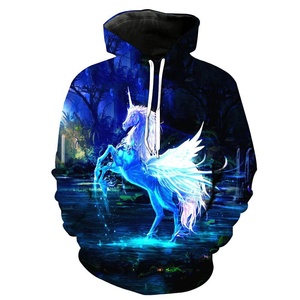 2021 Hot Sale Sweatshirt 3D Hoodies Print Beautiful <b>Horse</b> Animal Pattern Pullover Unisex Casual Creative Oversized <b>Hoodie</b> 2026 - Product Image 5