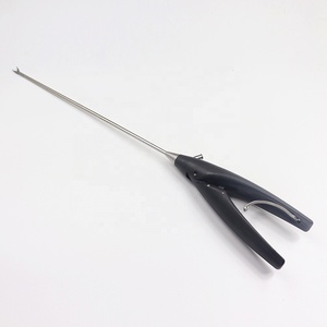 Laparoscopic Instruments Straight Curved Laparoscopy Needle Holder <b>Driver</b> Laparoscopic Needle Holder <b>SET</b> BY DENTRIC IMPLANTS - Product Image 4