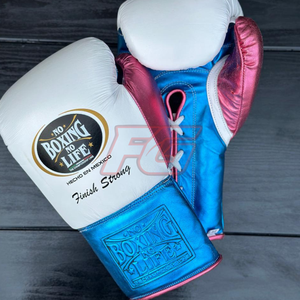 ปรับแต่งนวมชกมวยสำหรับการฝึกซ้อมแบบสปาร์ริง |   เชือกผูกแบบตะขอและห่วง |   ผ้าซับเหงื่อแบบเต็มนิ้ว |   สีตามสั่ง - Product Image 4