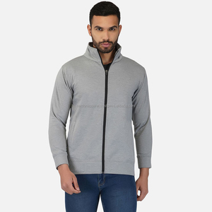 Nardon Apparel OEM Invierno Zip up Stand Collar Bordado personalizado Logo Bolsillo - Product Image 2