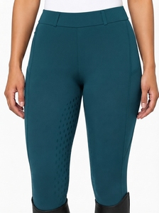 Leggings d'équitation pour femmes avec grip en silicone aux genoux, haute élasticité, légers, pour l'entraînement - Product Image 4