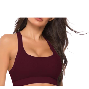Soutien-gorge de sport pour femme, sans couture, confortable et extensible, à maintien élevé, respirant, imprimé yoga, pour fitness et entraînement en salle de sport, vente en gros - Product Image 6