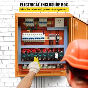 Caja Eléctrica Metálica Impermeable y a Prueba de Polvo IP65 Probada Según los Estándares NEMA 4 para Exteriores, Medidas 20.0 X - Product Image 2