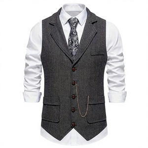 Gilet formel pour homme 100% nylon toile léger respirant infroissable écologique séchage rapide automne imperméable coupe-vent - Product Image 1