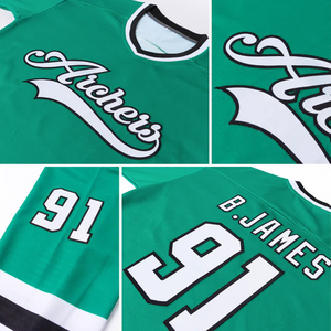 Fashion Ice Hockey Jersey Athletic Streetwear Custom Sports Uniform With Team Logo Name And Number Printing - Product Image 6