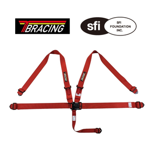 เข็มขัดนิรภัยสำหรับแข่งรถ SF-502 สำหรับการแข่งรถ NHRA Drag Racing ได้รับการรับรองมาตรฐาน SFI แบบ 5 จุด OEM ODM รับผลิตตามสั่ง สีตามแบรนด์ ขายส่ง - Product Image 1