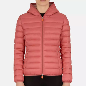 Veste d'hiver pour femmes, veste matelassée à capuche, légère, imperméable, coupe-vent, vêtements décontractés pour l'extérieur, OEM ODM - Product Image 3