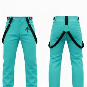 Pantalones de Esquí para Hombre de Alta Calidad, 100% Poliéster, Teñido Liso, Impermeables, con Aislamiento de Forro Polar, Cierre Personalizado por RIVIAN ATLANTIC - Product Image 1