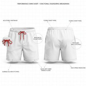 Shorts de sport légers personnalisés OEM ODM, unis, à séchage rapide, pour la gym, la course, les loisirs, avec taille élastique, pour l'entraînement - Product Image 2