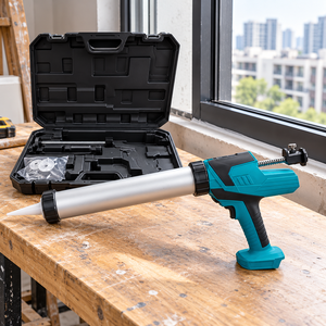 Pistolet à mastic électrique sans fil au lithium-ion, kit d'outils pour carrelage et jointoiement avec garantie de 12 mois - Product Image 1
