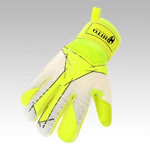 Gants de gardien de but personnalisés, best-seller, avec impression en silicone au dos et contact en latex sur le devant, sangle attachée - Product Image 3