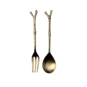 Luxury Dining Utensil Set Stainless Steel <b>Spoon</b> Fork Knife Metal Cutlery Set for Wedding Party Restaurant <b>Table</b> Decoration - Product Image 5