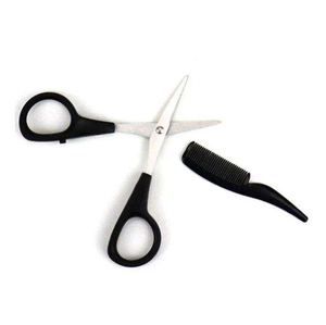 plastic scissor Plastic Handle Hair Cutting Scissors with Stainless Steel <b>Blade</b> Beauty Type Product <b>Blade</b> Manual Hair Care Tool - Product Image 5