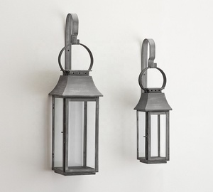 Lanternes porte-bougies en métal à suspendre au mur et à poser sur table, décorations pour la maison et l'extérieur, très vendues - Product Image 5