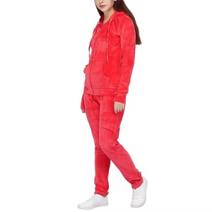 Novedades 2027, Conjunto Deportivo de Manga Larga para Mujer, Traje de Entrenamiento, Sudadera con Capucha de Terciopelo Ajustada, Chándal de Gimnasio - Product Image 3