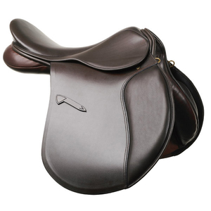 High Quality Custom Logo Western English Dressage Saddle American Leather with Wood and <b>Plastic</b> <b>Tree</b> Packed in Style - Product Image 1