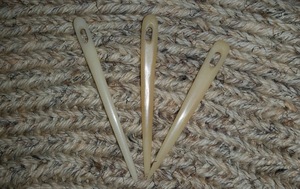 Nueva Aguja de Bordar Rústica Ecológica de Cuerno de Búfalo con Punta Fina para Lana y Hilos, Duradera para Tufting y Costura - Product Image 4