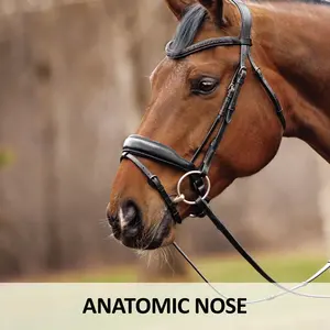 <b>Top</b> Selling Equestrian <b>Leather</b> Bridle Headstall Customizable Design 100% QC Inspected for Horse Riding Racing Wholesale Price - Product Image 5