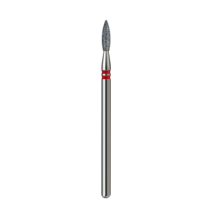 Wholesale Supplier Unique Professional Diamond Drill Bit Sharp Flame 2.1 mm Red Grit <b>Nail</b> Accessories and Tools - Product Image 4