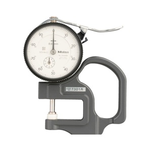 Hot-sale Mitutoyo Standard Type Thickness <b>Gauge</b> 0-10mm Measuring Range Model Mitutoyo-7301A Japan Made in Japan - Product Image 1