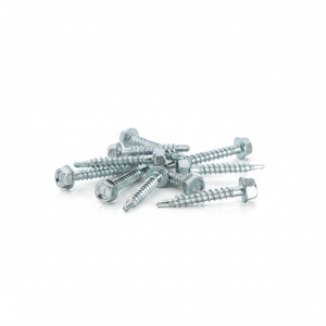 Tornillos Autoperforantes PDC con Cabeza Hexagonal, Clase 4.8 y 6.8, Zincados, Rosca Gruesa, Phillips, Acero al Carbono, Modelo 16 en Pulgadas - Product Image 3