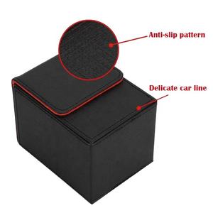 Pochette à cartes de poker multifonction en cuir véritable écologique personnalisée, étui à cartes classique avec logo personnalisé pour jeu en intérieur - Product Image 4
