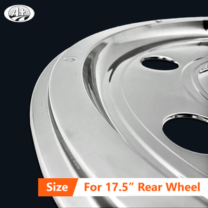 Enjoliveur universel européen en acier inoxydable 17.5 T304 avec système de bague de verrouillage universel - Product Image 5