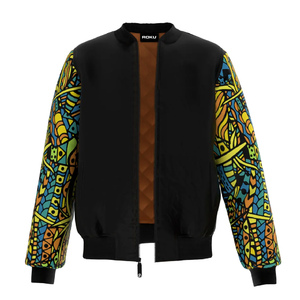 Customizable Unisex Bomber <b>Jacket</b> Windproof Lightweight Custom Logo Colors Fashion Casual Outerwear Wholesale OEM/ODM Available - Product Image 1