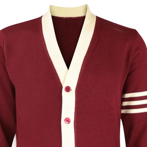 Création de logos brodés sur des pulls à col en V de haute qualité pour les logos de sororités/fraternités/écoles/collèges/universités sur des cardigans - Product Image 2