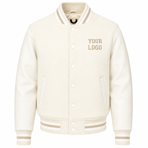 Vente en gros OEM : Blousons universitaires pour enfants, coupe-vent décontractés pour bébés, blousons bomber pour tout-petits garçons, blousons universitaires style Letterman - Product Image 1