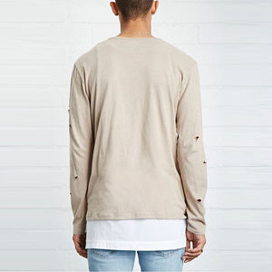 Camiseta de Hombre con Lavado Ácido, Estilo Urbano, Transpirable, de Alta Calidad, a Precio Económico, para Adultos - Product Image 3