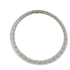 สร้อยคอมุกน้ำจืดธรรมชาติ 7 มม. แบบผีเสื้อ จากโรงงานผลิตมุกจูจี้ ขายส่งแบบชิ้นเดียว พร้อมบริการดรอปชิป - Product Image 5