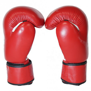 Latest Style Men's Red Boxing Gloves Custom PU Leather Product - Product Image 5