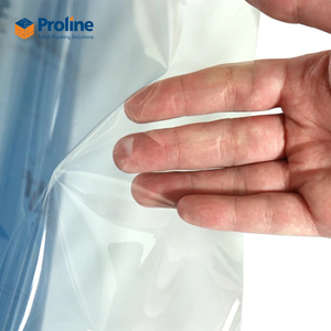 แผ่นฟิล์มพีวีซีนุ่มพิเศษมีความยืดหยุ่นแผ่นพลาสติก LLDPE โปร่งใสมีสีนูนสำหรับบรรจุภัณฑ์พาร์ทิชันม่าน - Product Image 4