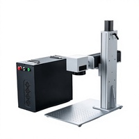 Máquina de Marcado Láser de Fibra para Grabado Profundo en 3D |   Sistema de Marcado Eléctrico Portátil en el Eje Z
