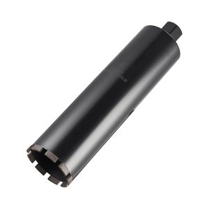 Punta da trapano a carotaggio da 4 pollici di diametro, 14 pollici di profondità di foratura, filettatura interna 1 1/4 7, saldatura ad alta precisione per muratura e cemento - Product Image 1