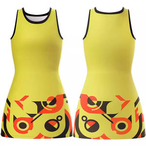 Uniforme de netball personnalisé de haute qualité, respirant et à séchage rapide pour femmes et hommes, taille plus, en polyester imprimé pour adultes - Product Image 3