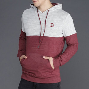 เสื้อฮู้ดผ้าฝ้ายลำลองทรงหลวมพร้อมซับในขนนุ่ม สีสันตามสั่ง และสไตล์แฟชั่นสตรีททันสมัย - Product Image 4