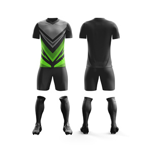 Uniforme de Fútbol Sublimado Personalizado a Precio de Fábrica |   Tallas para Hombres, Mujeres y Jóvenes |   Ropa Deportiva Ligera de Secado Rápido para Entrenamiento - Product Image 2