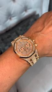 นาฬิกาเพชรโมอิสซาไนต์สไตล์ญี่ปุ่นคุณภาพส่งออกระดับพรีเมียม สำหรับงานที่เป็นทางการ มีจำหน่ายในราคาส่งออก - Product Image 5