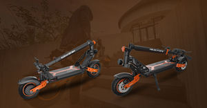 Trottinette électrique pliable G2 Max, étanche, capacité de charge 120 kg, écran couleur, compteur intelligent, siège réglable, éclairage LED, gestion de flotte - Product Image 6