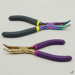 OEM ODM Service Sustainable Steel Hair Extension Curved Pliers Hair Removal Kit with <b>Crochet</b> <b>Hook</b> Needle - Product Image 6