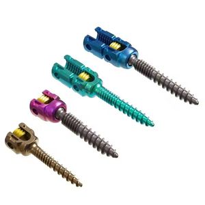Titanium Pedicle <b>Screw</b> System Spinal Fixation Orthopedic Implant Polyaxial Bone <b>Screws</b> <b>Set</b> Medical Instrument - Product Image 6